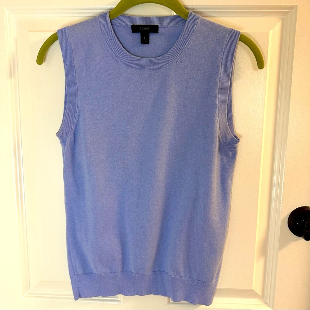 J.Crew Lilac Sleeveless Sweater